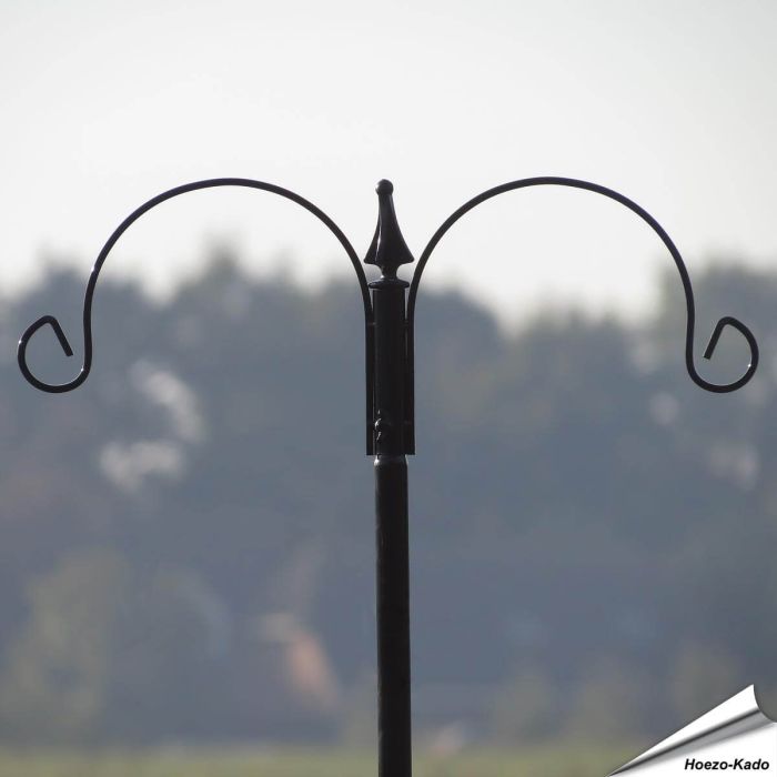 Dubbele herdersstaf - Voederstation voor tuinvogels