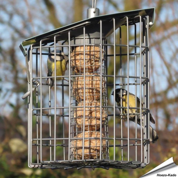 Hexihaus - Voedersilo voor vetproducten (hemelsblauw) - www.vogelhuisje.com