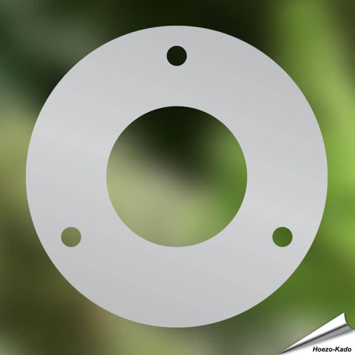 Bescherm je nestkast tegen uithakken met ons Aniculis invliegplaatje (rond) ✔️ Verkleint de invliegopening op 28mm ✔️ Gemaakt van roestvrij staal ✔️ Geschikt voor pimpelmezen en andere kleine tuinvogels ✔️ Bestel nu op Vogelhuisje.com