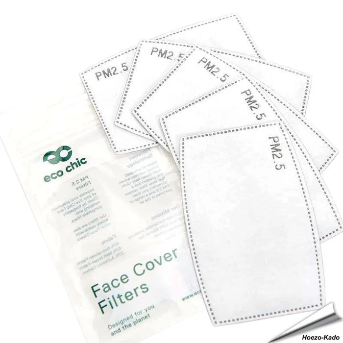 Filter PM 2.5 voor Mondkapje (5 stuks)