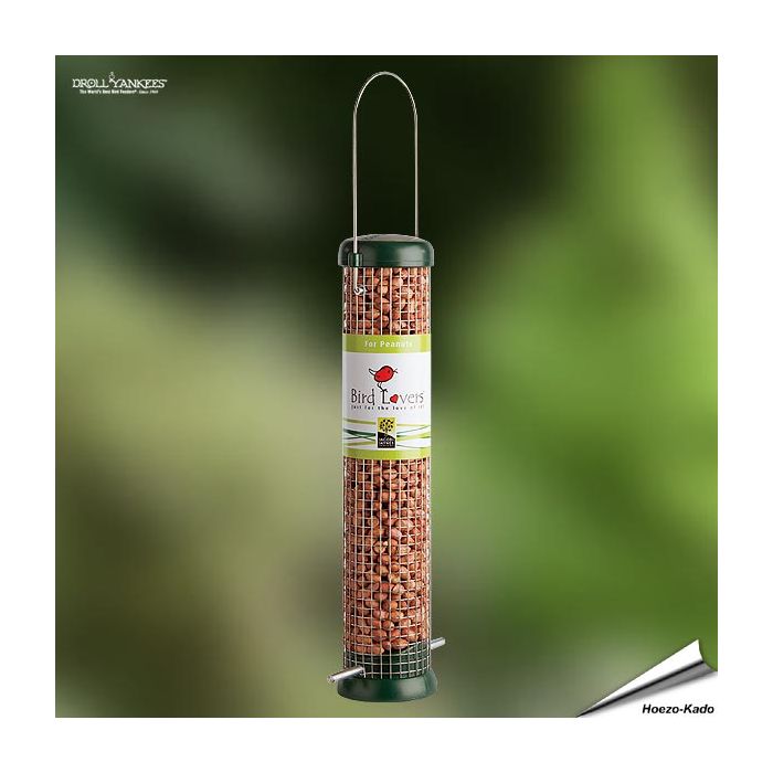 Bird Lovers™ voedersilo pinda's - groen (320mm)