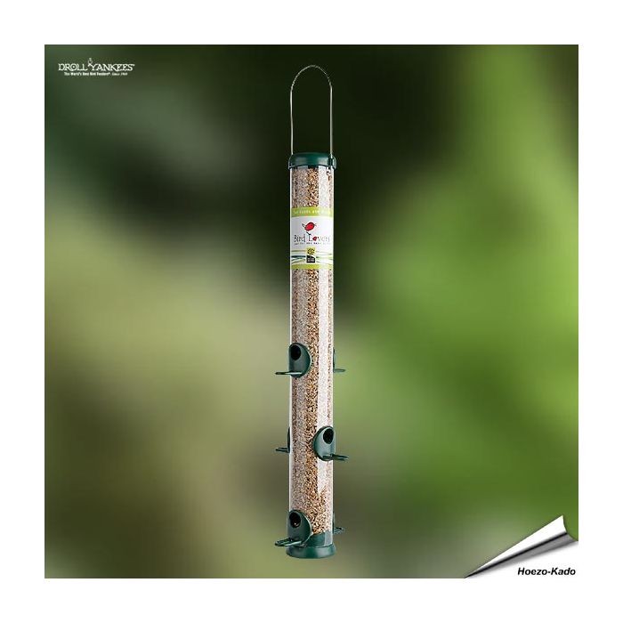 Bird Lovers voedersilo zaden - groen (580mm) | Vogelhuisje.com