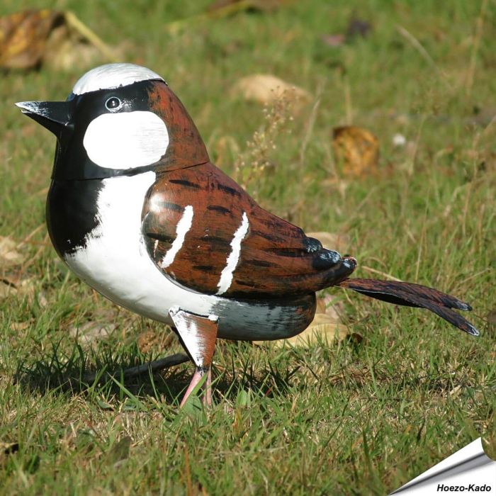 Decor Bird - Huismus (metaal)