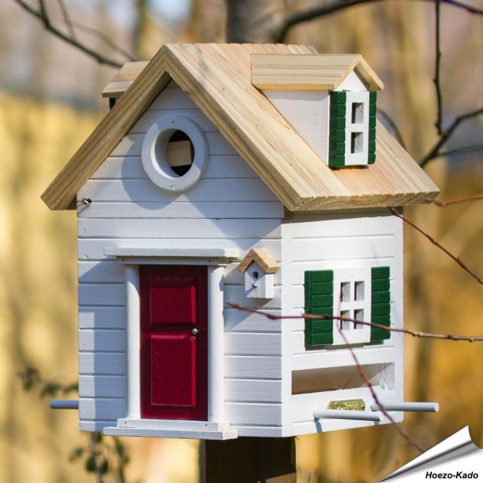 Multiholk New England - Nestkast en voederhuis in 1 - Vogelhuisje.com