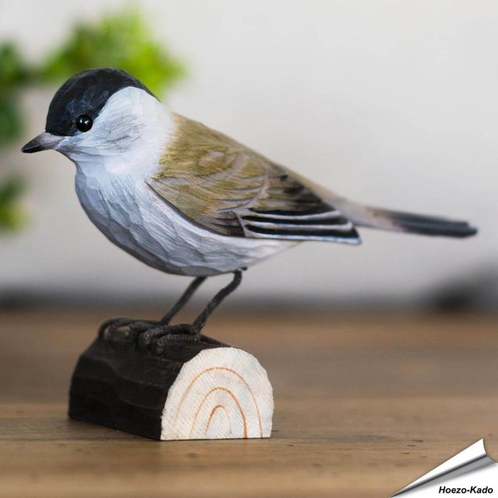 Zwartkop (Sylvia atricapilla) - Decobird van Wildlife Garden - Koop online op Vogelhuisje.com