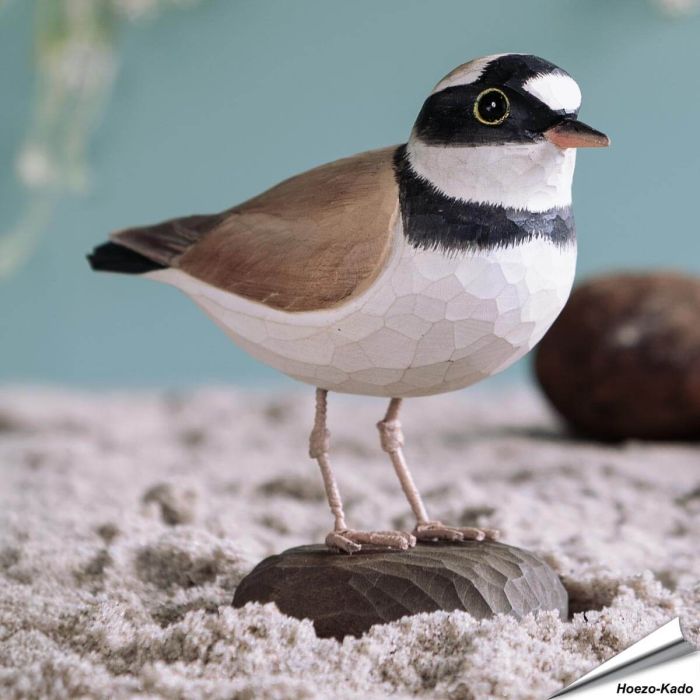 Kleine plevier (Charadrius dubius) - Decobird van Wildlife Garden - Koop online op Vogelhuisje.com