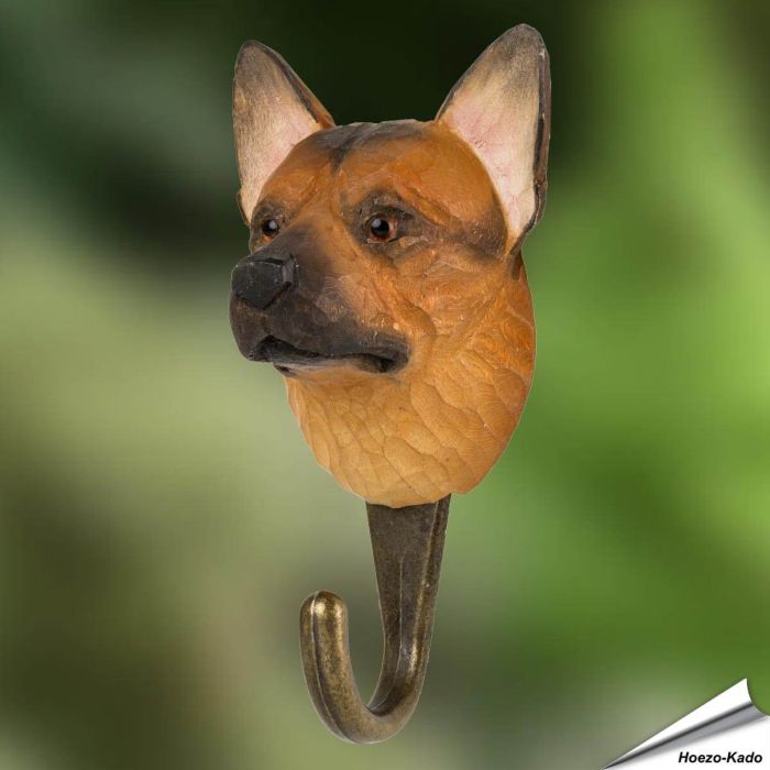 Houten Kledinghaak Duitse Herder - Wildlife Garden