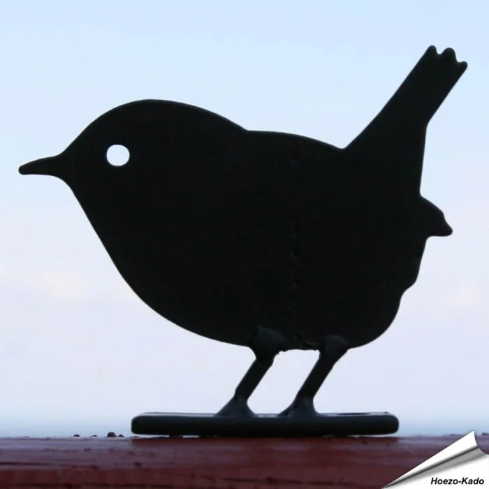 Silhouet - Winterkoninkje