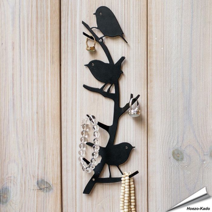 Silhouet wandhanger met vogels