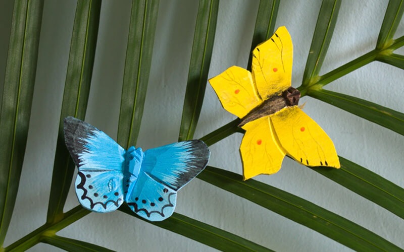 DecoButterflies | Houten Vlinder Magneten | Wildlife Garden DecoButterflies | Houten Vlinder Magneten | Wildlife Garden